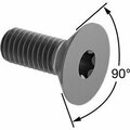 Bsc Preferred Black-Oxide Alloy Steel Torx Flat Head Screws M5 x 0.80 mm Thread Size 16 mm Long, 100PK 94414A734